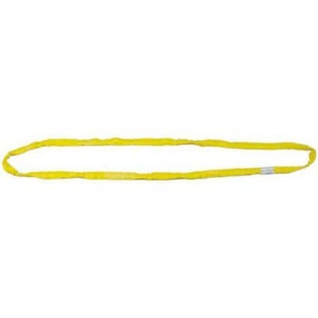 LIFTEX COPORATION Liftex RoundUp 1-1/4inW 12'L Endless Poly Roundsling, Yellow ENR3X12D